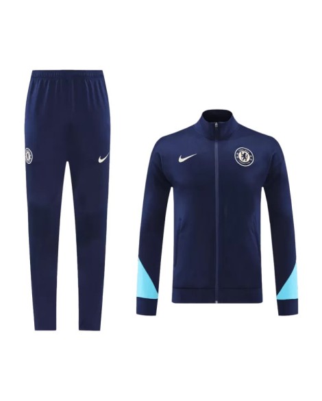 Tenue d'entraînement Chelsea 2024/25 - Bleu marine (veste + pantalon)