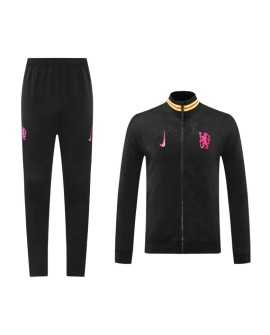 Tenue d'entraînement Chelsea 2024/25 - Noir (veste + pantalon)