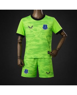 2026/27 Everton Maillot de gardien de but - Maillot et Short - Enfant