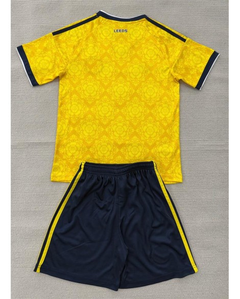 Maillot extérieur de Leeds United pour la saison 2026/27（Maillot + Short） - Enfant