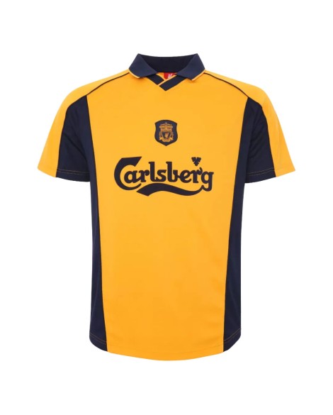 Maillot Liverpool 2000/01 Extérieur Rétro