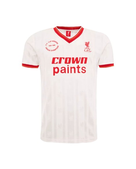 Liverpool troisième maillot extérieur rétro 1985/86 par NewBalance Liverpool troisième maillot extérieur rétro 1985/86 par NewBalance