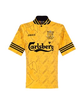 Liverpool Troisième Maillot Extérieur Rétro 1995/96