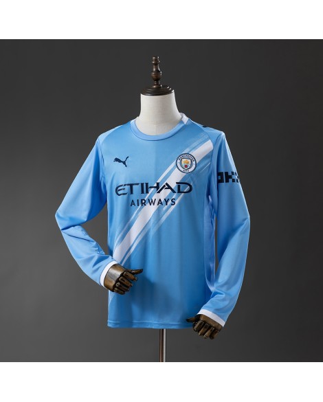 Maillot domicile à manches longues Manchester City – Saison 25/26