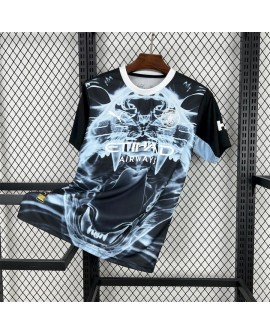 Maillot Manchester City 2025/26 version conceptuelle noir et bleu