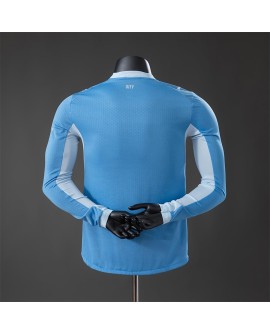 Maillot domicile manches longues de Manchester City 2026/27 - Player