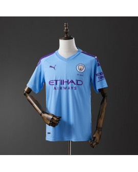 Maillot vintage domicile Manchester City saison 19/20