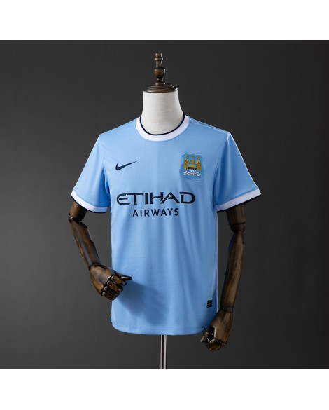 Maillot vintage domicile Manchester City saison 13/14