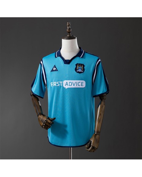 Maillot vintage domicile Manchester City saison 02/03