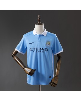 Maillot vintage domicile Manchester City saison 15/16  