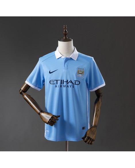 Maillot vintage domicile Manchester City saison 15/16  