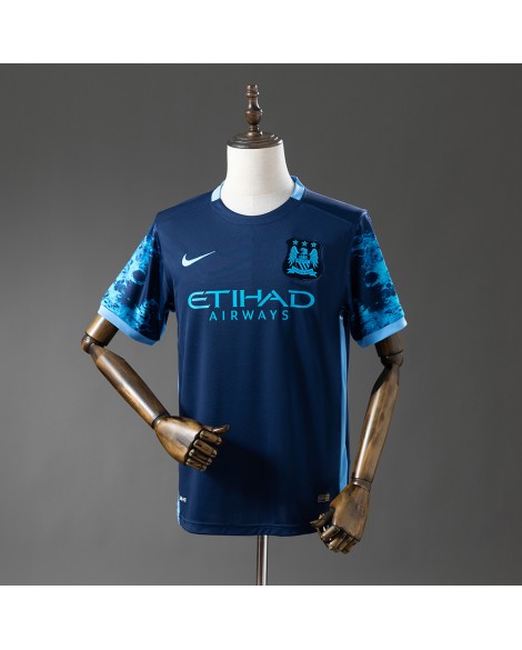 Maillot vintage extérieur Manchester City saison 15/16