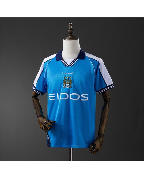 Maillot vintage domicile Manchester City saison 99/01