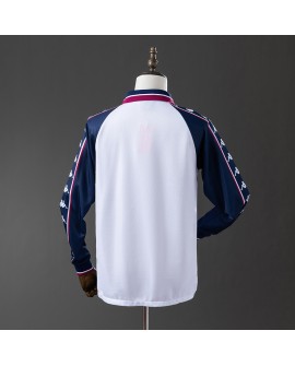 Maillot vintage manches longues extérieur Manchester City saison 97/98