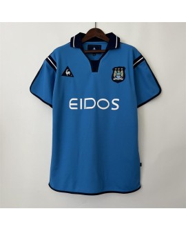 Maillot vintage domicile Manchester City saison 01/02