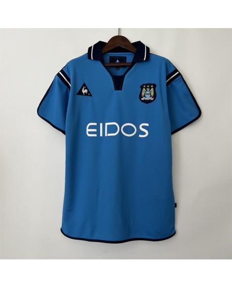Maillot vintage domicile Manchester City saison 01/02