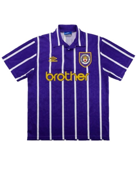 Maillot Manchester City Extérieur Rétro 1993 Maillot Manchester City Extérieur Rétro 1993