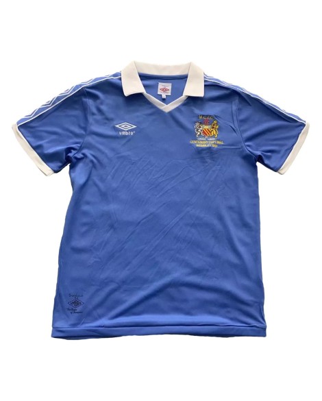 Maillot Manchester City 1981/82 Domicile Rétro Maillot Manchester City 1981/82 Domicile Rétro
