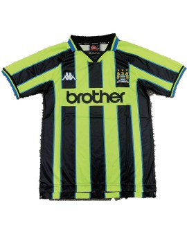 Maillot de football rétro 1998/99 Manchester City extérieur