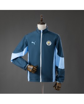 Manchester City Veste/coupe-vent réversible Anthem 2026 x Kidsuper, toutes saisons