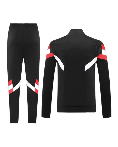 Tenue d'entraînement Manchester United 2024/25 - Noir (veste + pantalon)
