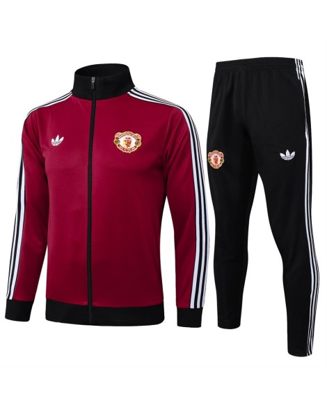 Veste d'entraînement Manchester United 2425-marron