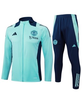 Veste d'entraînement Manchester United 2425 - Vert clair