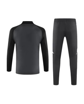 Ensemble Sweat-shirt Manchester United 2024/25 - Gris (Haut + Pantalon)