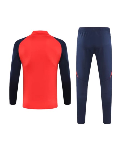 Ensemble Sweat-shirt Manchester United 2024/25 - Rouge (Haut + Pantalon)