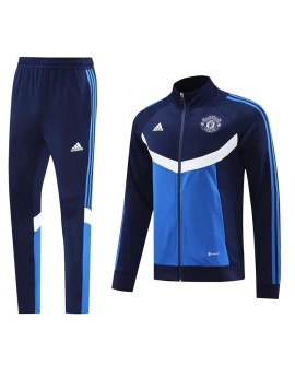 Veste d'entraînement Manchester United 2425-Bleu royal
