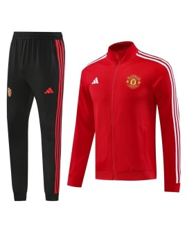 Veste d'entraînement Manchester United 2425-Rouge