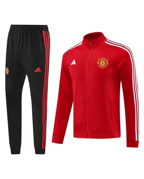Veste d'entraînement Manchester United 2425-Rouge