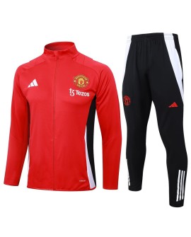 Veste d'entraînement Manchester United 2425-Rouge