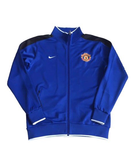 Veste d'entraînement rétro Manchester United 2010 - Bleu