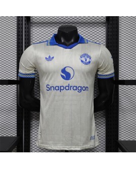 Manchester United Maillot blanc rétro 2025/26 - Player