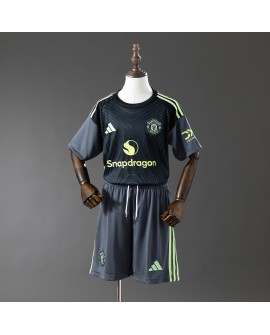 Maillot gardien Manchester United saison 25/26 (Maillot + Short) - Enfant