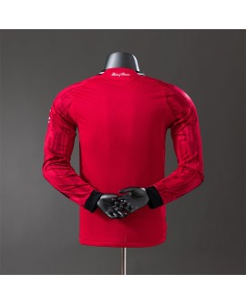 Maillot domicile manches longues Manchester United 25/26 - Player