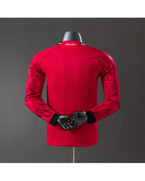 Maillot domicile manches longues Manchester United 25/26 - Player
