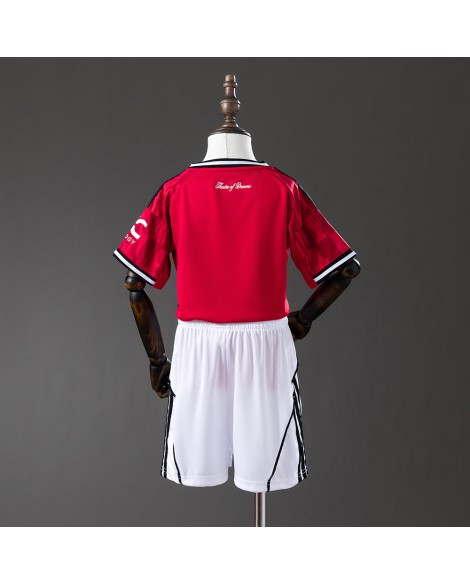 Maillot domicile de Manchester United pour la saison 25/26 (Maillot + Short) - Enfant