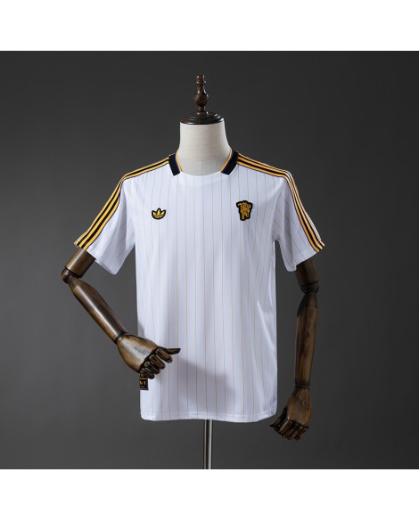 Maillot culturel blanc Manchester United saison 25/26