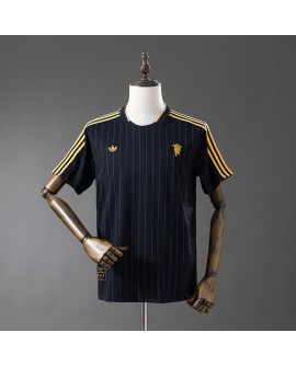 Maillot culturel noir Manchester United 25/26