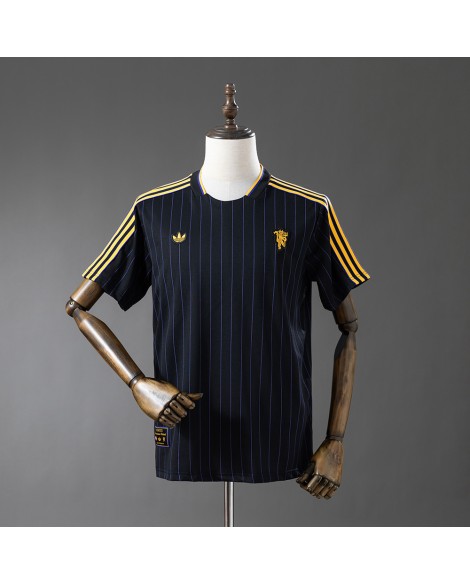 Maillot culturel noir Manchester United 25/26