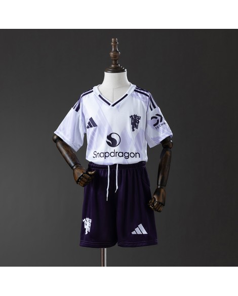 Maillot extérieur Manchester United 2025/26 (Maillot + Short) - Enfant