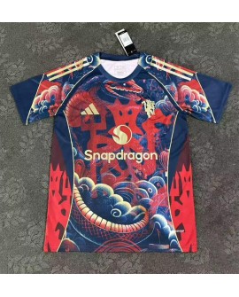 Maillot Manchester United 2025/26 Édition spéciale Année du Serpent