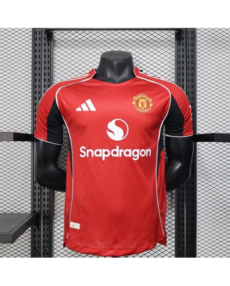 Maillot domicile authentique de Manchester United 2025/26