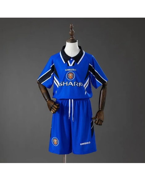 Manchester United Maillot extérieur rétro 1996/98 - Enfant