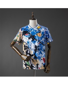 Maillot co-brandé Manchester United 2627 Stone Roses