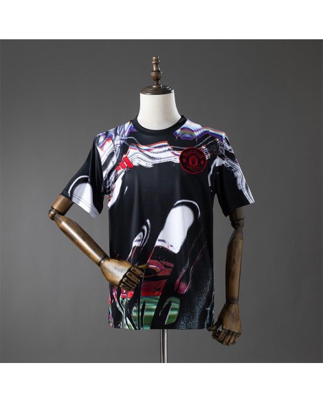 Maillot d'entraînement avant match manche courte Manchester United 25/26