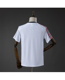 T-shirt blanc logo tribune Manchester United