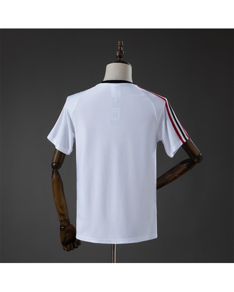 T-shirt blanc logo tribune Manchester United